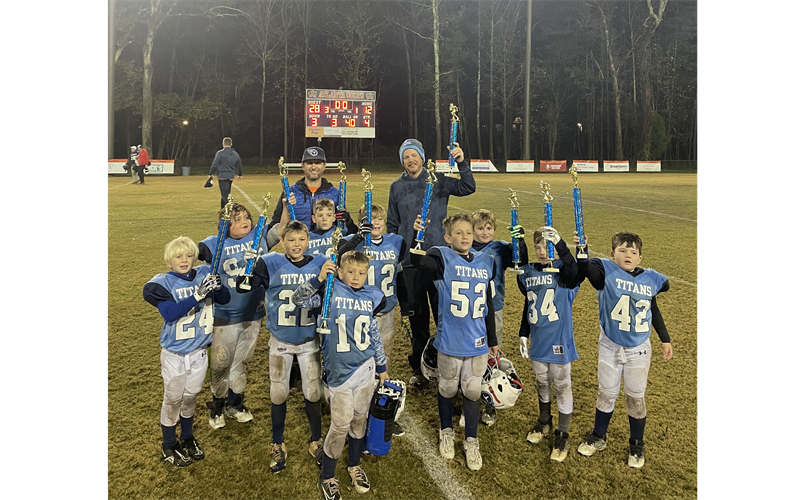 2022 Pee Wee Champs - Titans
