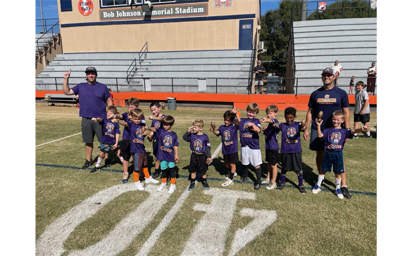 2023 K/1st Grade Flag Bowl Champions - Ravens