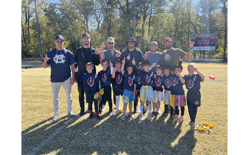 2025 K/1st Grade Flag Bowl Champions - Texans