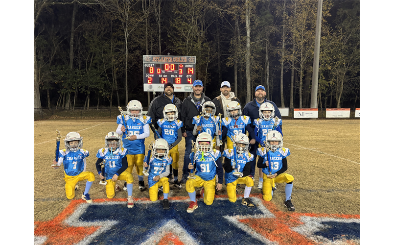 2025 Pee Wee Champs - Chargers